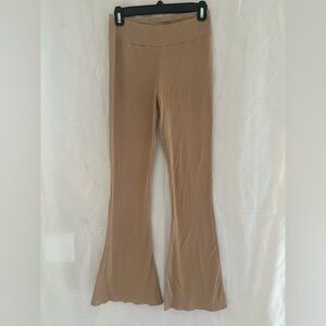 True, by Rue 21 Stylish Tan Women's Flared Pants, size M
